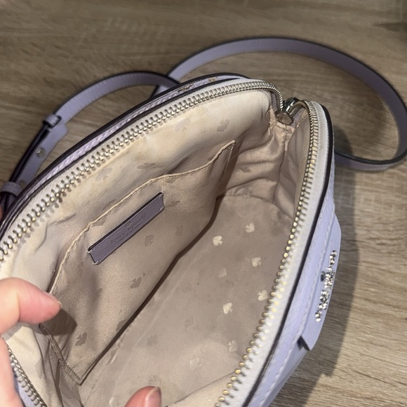 Kate Spade Sylvia Lavender Dome Crossbody Bag - Picture 8 of 11